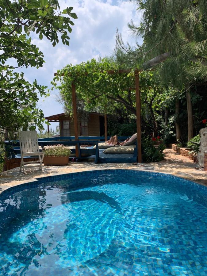 Large Bungalow With Sea View In Kabak Bay, Oeluedeniz Fethiye Exterior foto